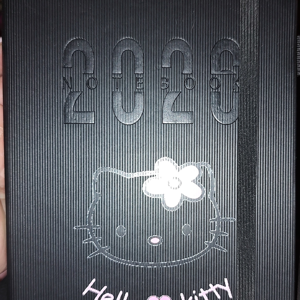 Hello Kitty Black Notebook
